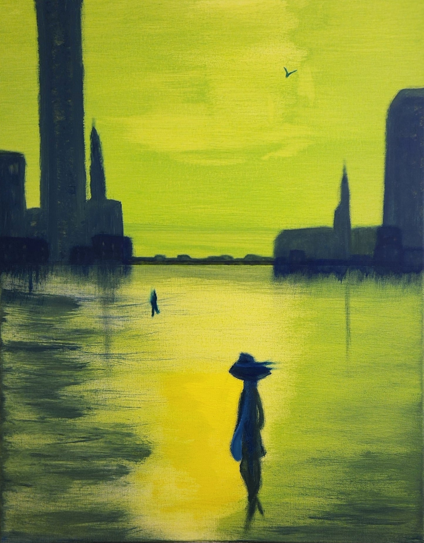 Neon Reflections